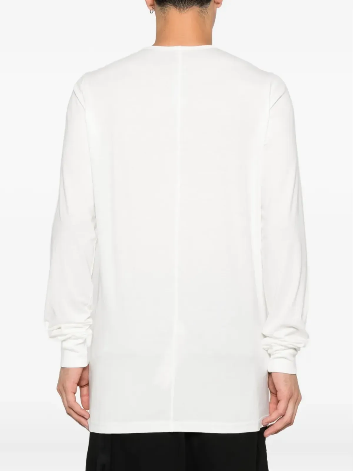 Rick Owens DRKSHDW 長袖タイディテールTシャツ - 画像3