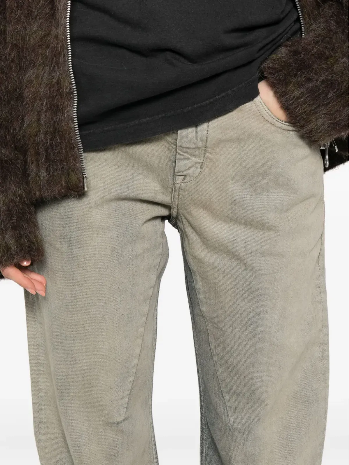 Rick Owens DRKSHDW faded jeans - Blue - 画像5