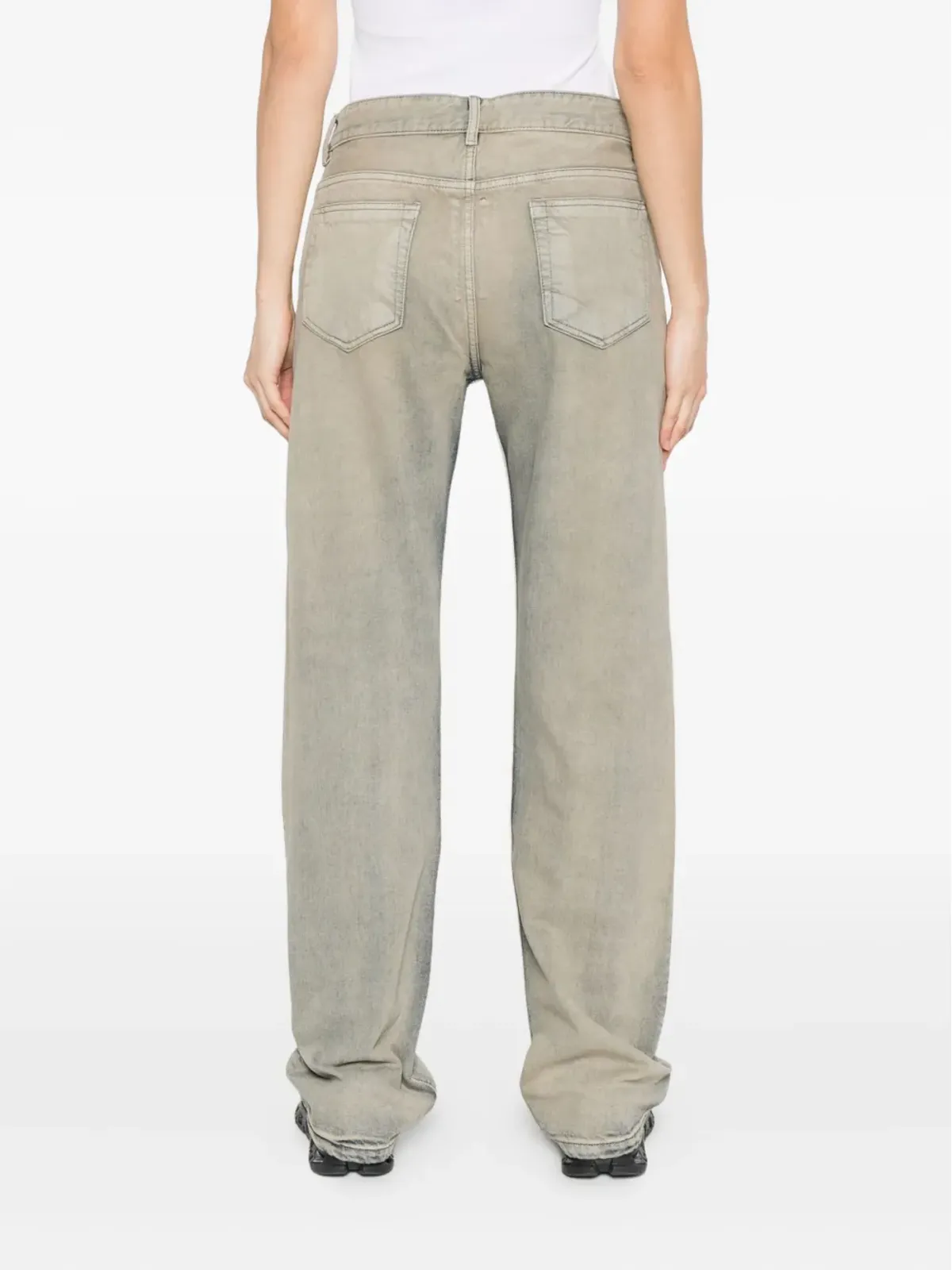 Rick Owens DRKSHDW faded jeans - Blue - 画像4