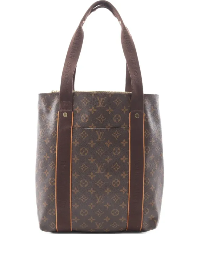 Louis Vuitton Pre-Owned Louis Vuitton Vintage 2010 Hippopotamus Bobourg Monogram Tote Bag - Brownの商品画像