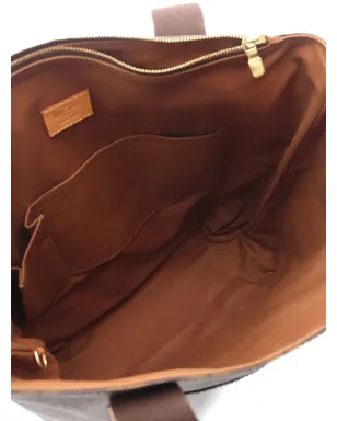 Louis Vuitton Vintage 2010 Hippopotamus Bobourg Monogram Tote Bag - Brown - サムネイル5