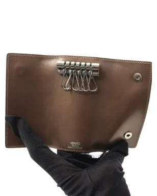 Hermès Pre-Owned レザー六キーケース（ブラウン） - サムネイル5