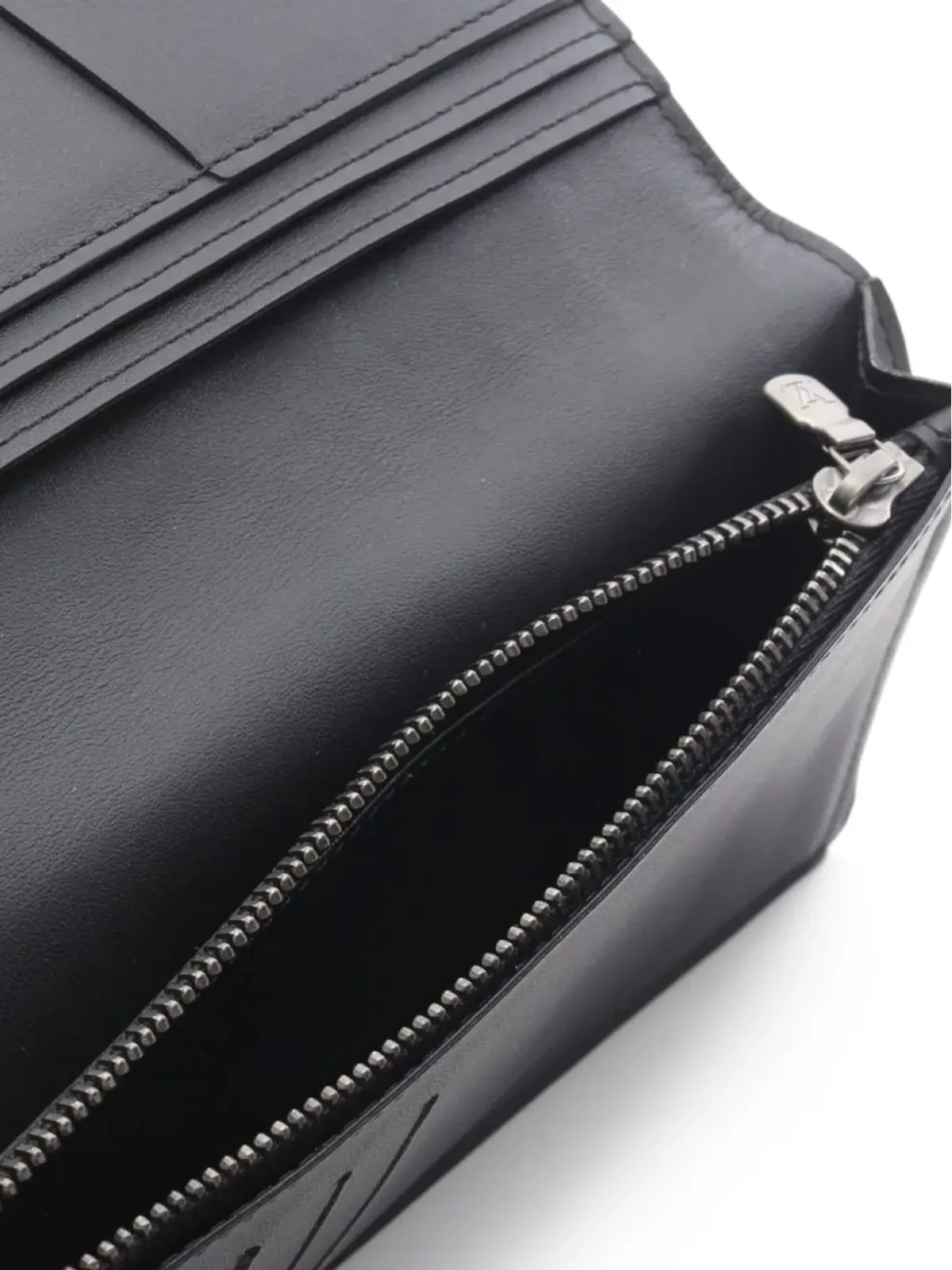 Louis Vuitton Pre-Owned 2014 Portefeuil Brother monogram wallet - Black - 画像5