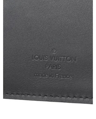 Louis Vuitton Pre-Owned 2014 Portefeuil Brother monogram wallet - Black - サムネイル4