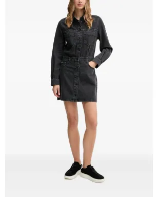 DKNY デニムミニシャツドレス - サムネイル1