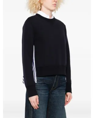 sacai プリーツバックパネルスウェットシャツ - サムネイル3