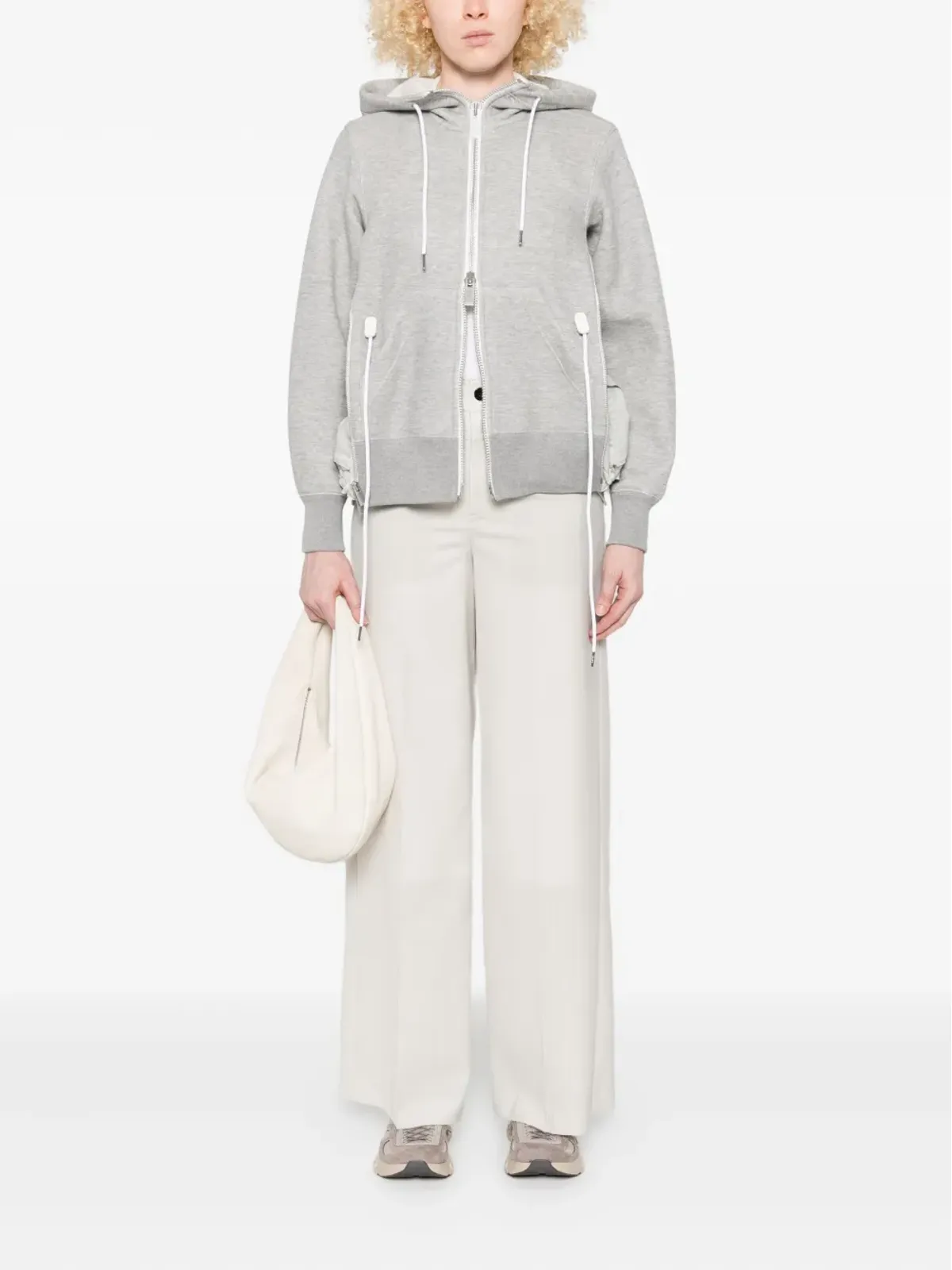 sacai アジャスタブルウェスト フラップポケットパンツ - 画像2