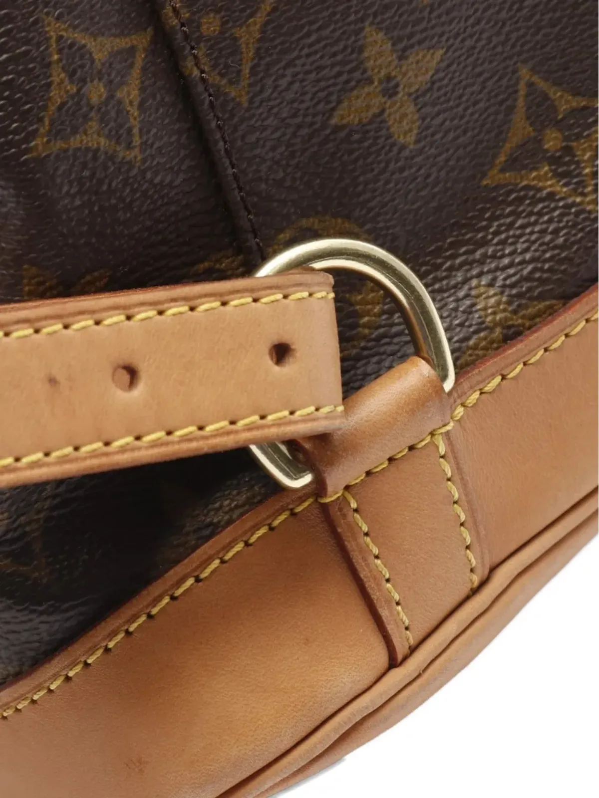 Louis Vuitton Vintage Montsouris MM バックパック ブラウン - 画像5