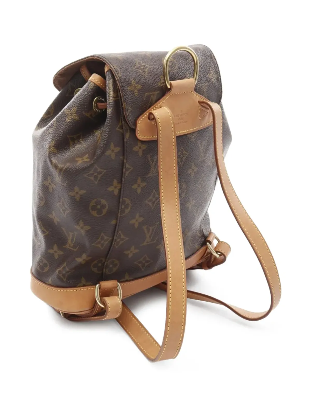 Louis Vuitton Vintage Montsouris MM バックパック ブラウン - 画像2