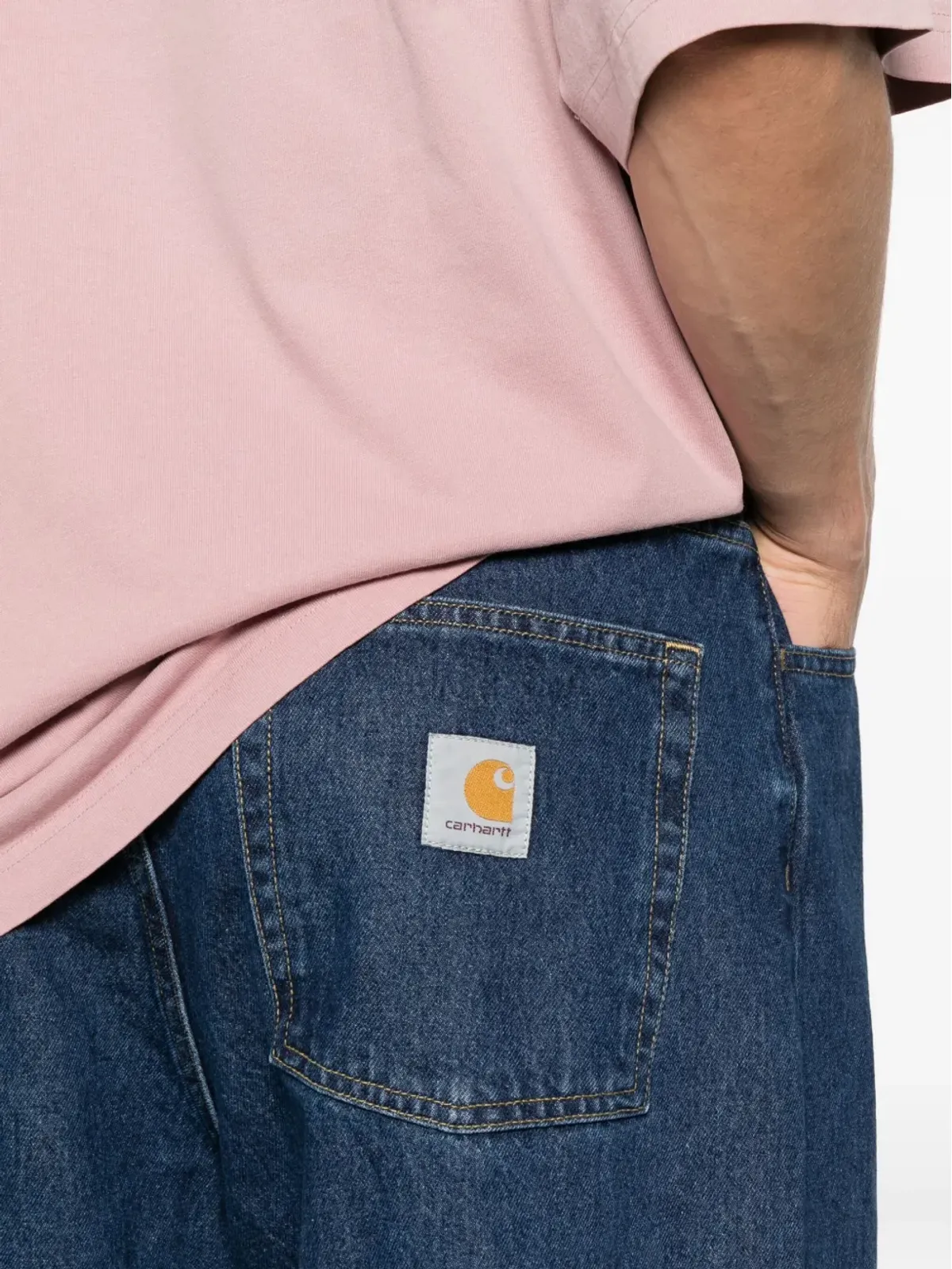 Carhartt WIP Brandon コットンデニムジーンズ - 画像5