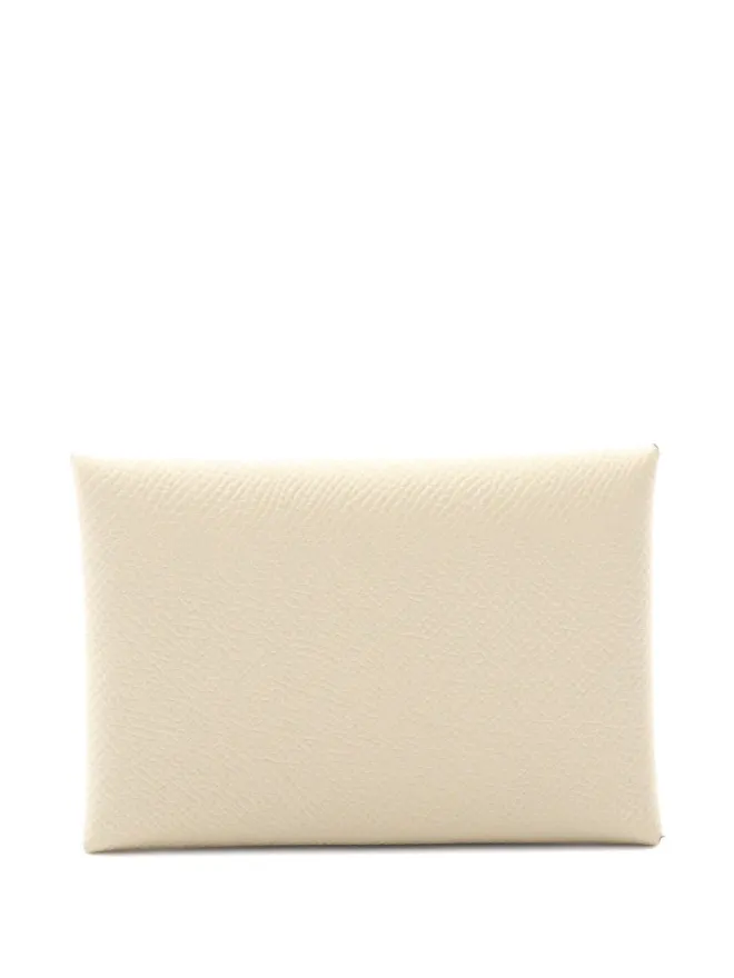 Hermès Pre-Owned Hermès Pre-Owned Calvi Duo Kure Clemence レザー コインパースの商品画像