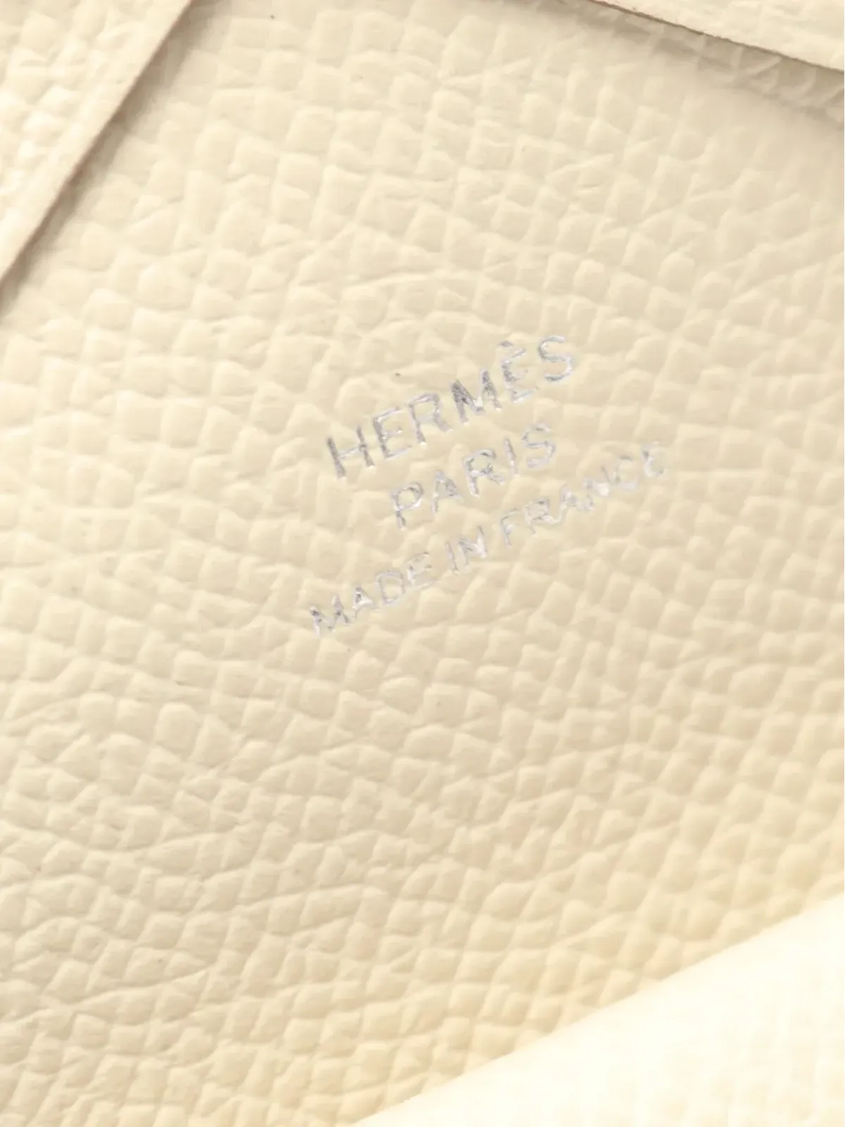 Hermès Pre-Owned Calvi Duo Kure Clemence レザー コインパース - 画像3
