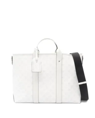 Louis Vuitton ビンテージ 2021 Weekend NM embossed-monogram tote bag - White - サムネイル1