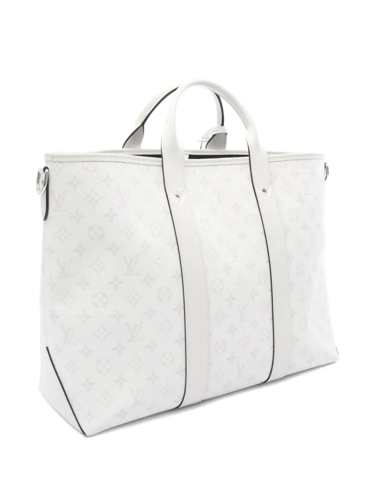 Louis Vuitton ビンテージ 2021 Weekend NM embossed-monogram tote bag - White - 画像2