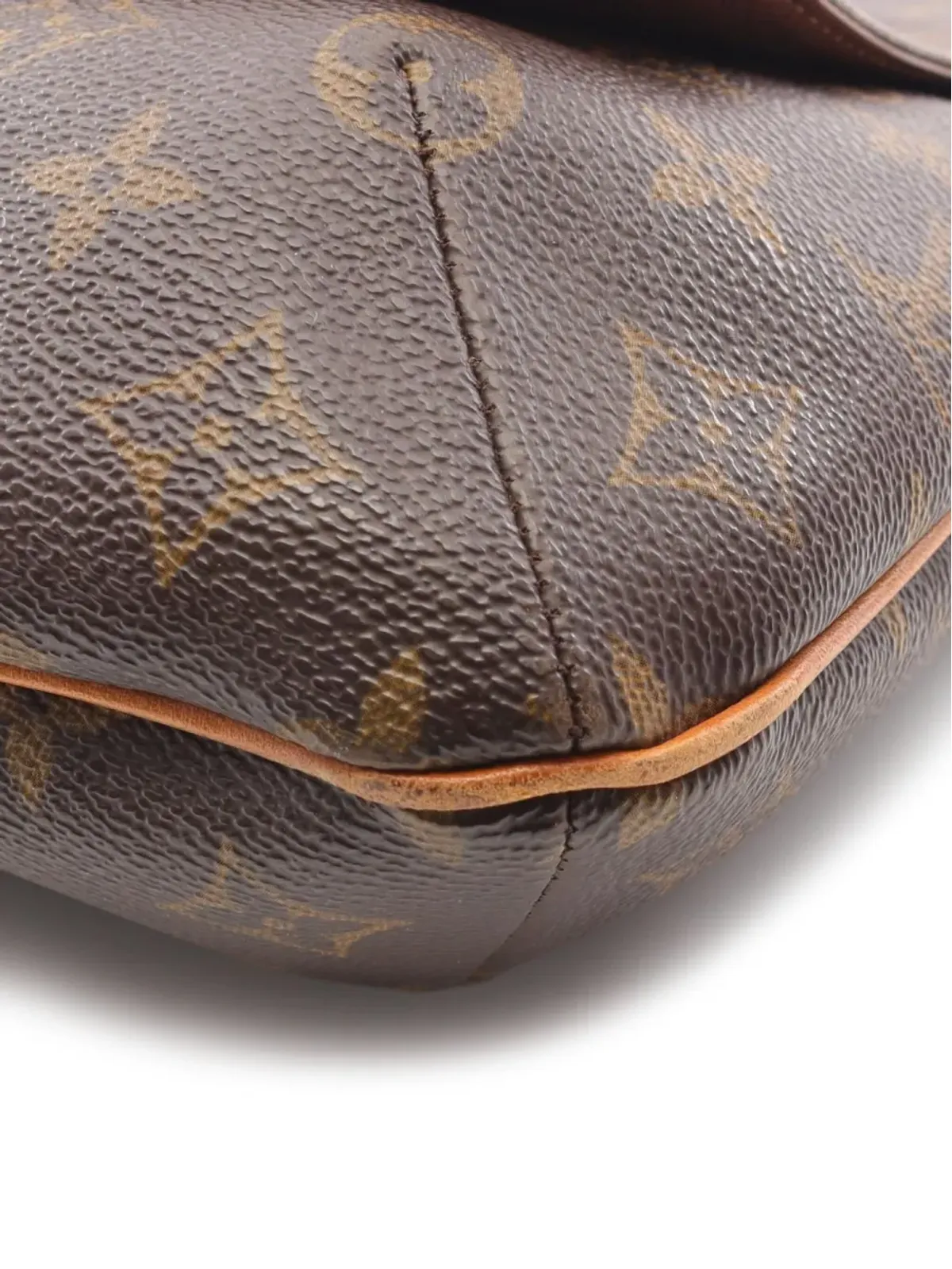 Louis Vuitton Pre-Owned ムゼット・モノグラム ショルダーバッグ ブラウン - 画像3