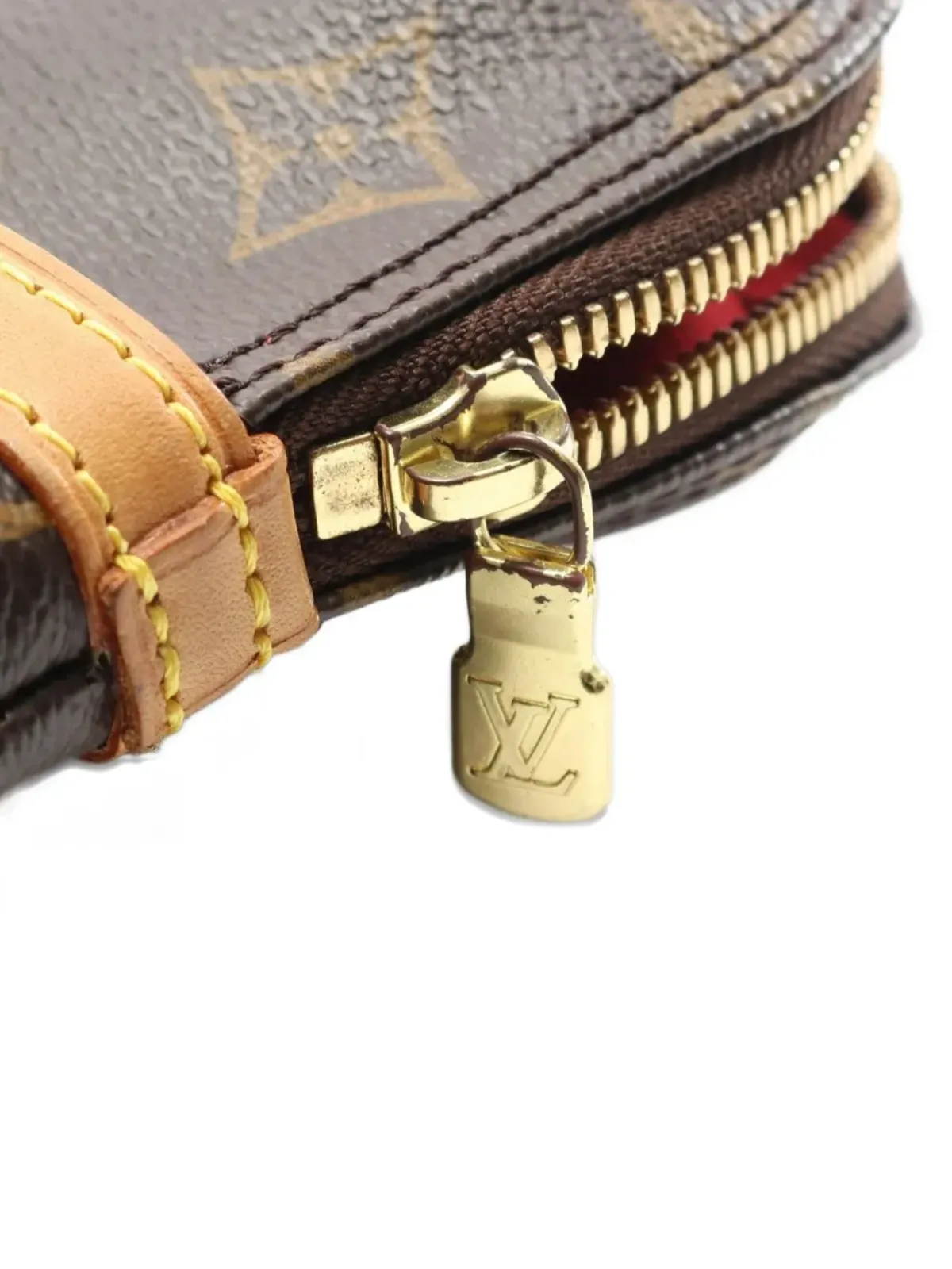 Louis Vuitton ビンテージ 2004 Kusan GM ショルダーバッグ ブラウン - 画像4