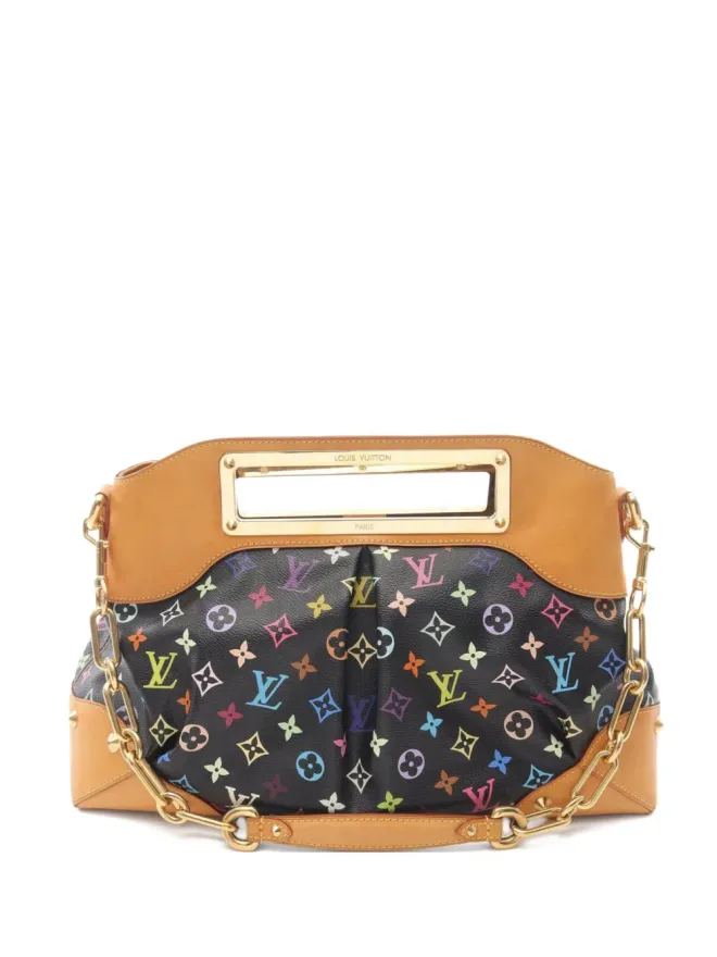 Louis Vuitton Pre-Owned Louis Vuitton Pre-Owned × Takashi Murakami 2011 Judy GM トートバッグ - Blackの商品画像
