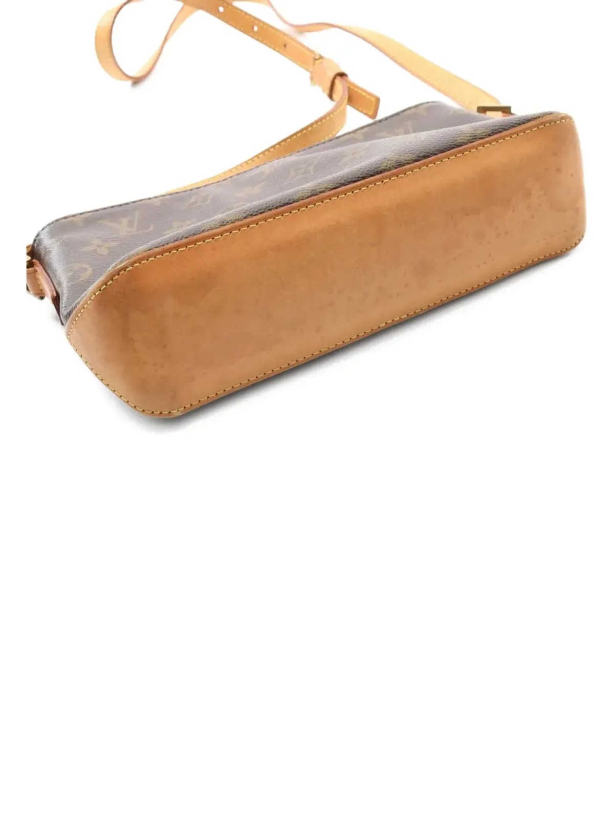 Louis Vuitton Pre-Owned 2004 Trotteur モノグラム レザー ショルダーバッグ - 画像5