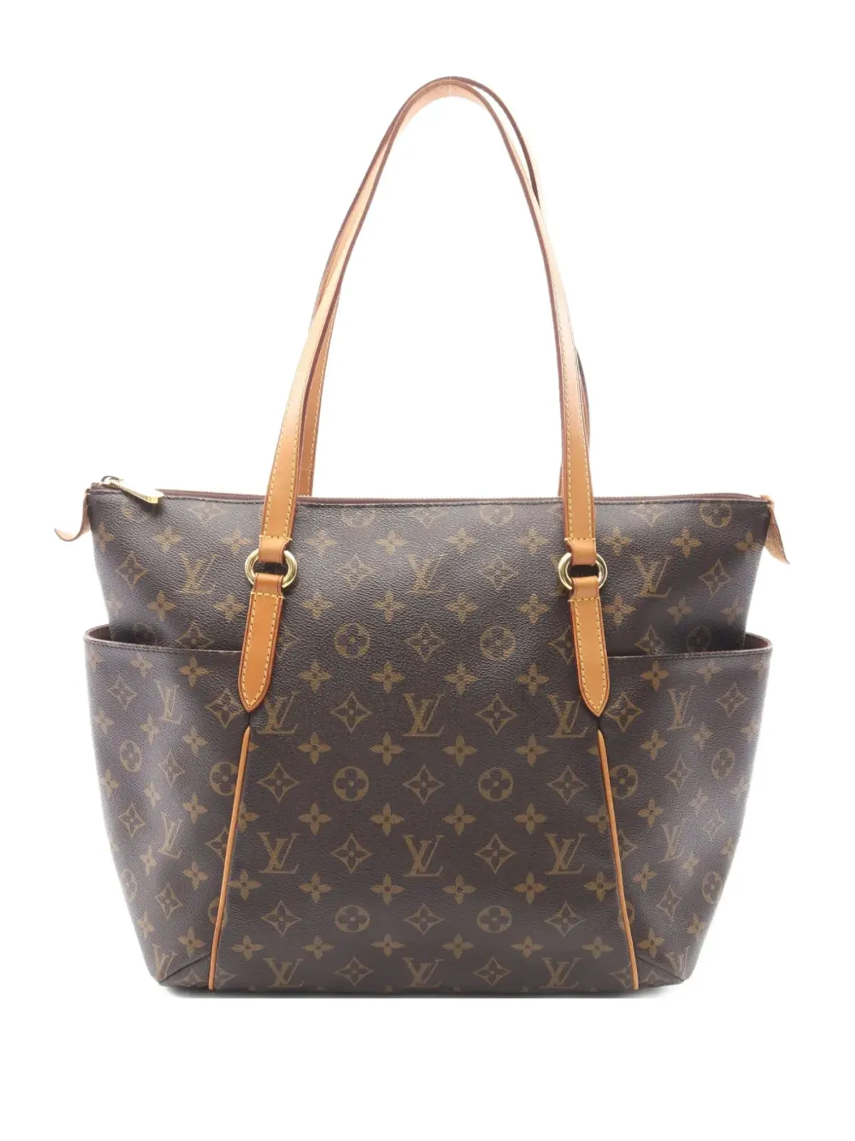 Louis Vuitton Totally MM モノグラム ショルダーバッグ ブラウン - 画像1