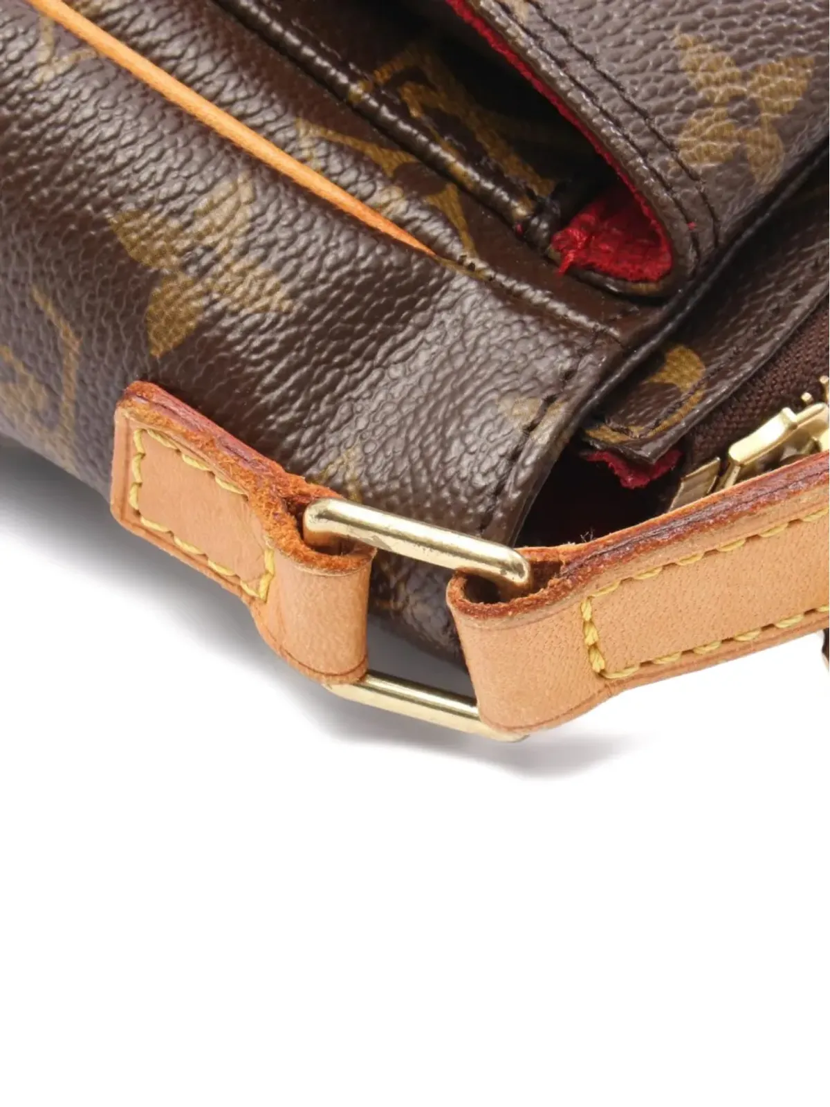 Louis Vuitton ビンテージ Viva Cite PM ショルダーバッグ ブラウン - 画像3