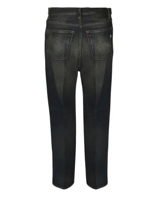 DONDUP whiskering-effect jeans - Black - サムネイル2