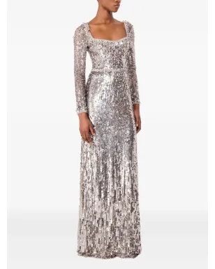 Jenny Packham Kestra スパンコール装飾 マキシドレス - サムネイル2