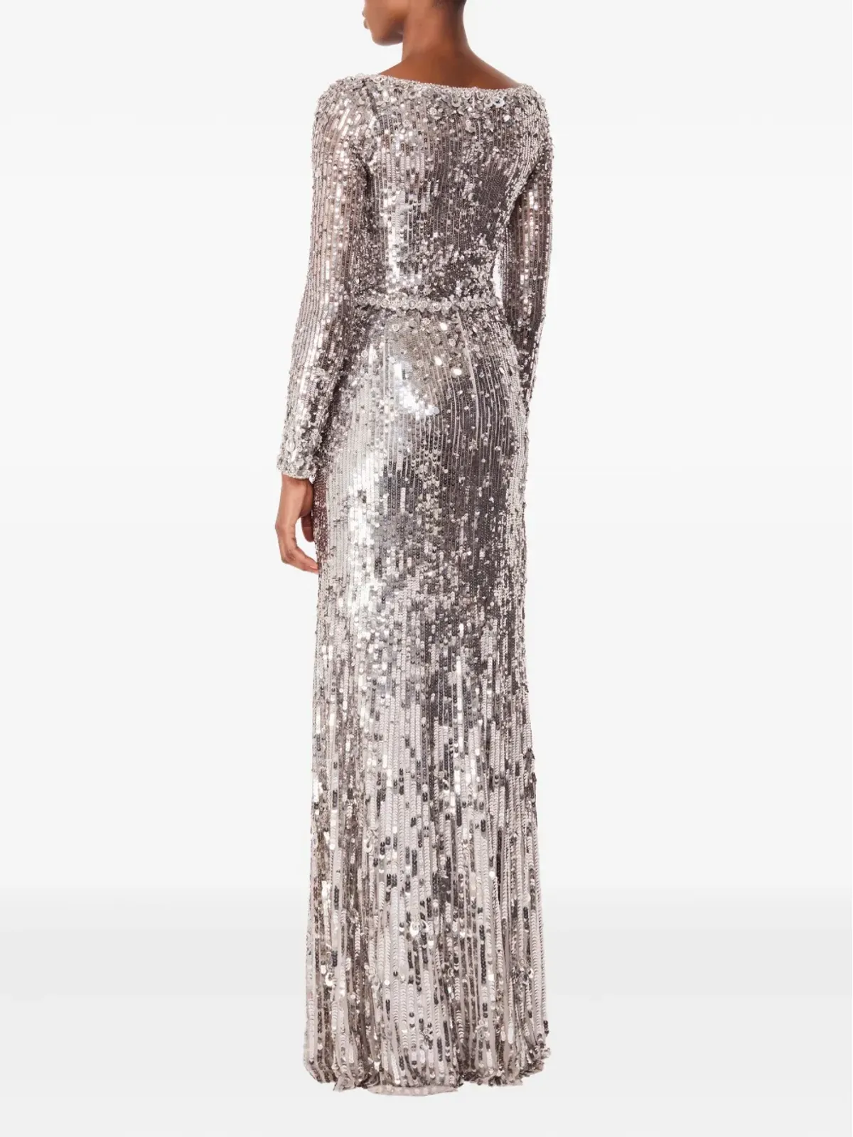 Jenny Packham Kestra スパンコール装飾 マキシドレス - 画像3