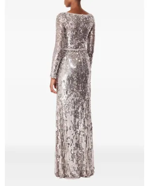 Jenny Packham Kestra スパンコール装飾 マキシドレス - サムネイル3