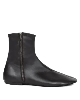 DRIES VAN NOTEN ジップファスナー付きレザーブーツ - サムネイル1