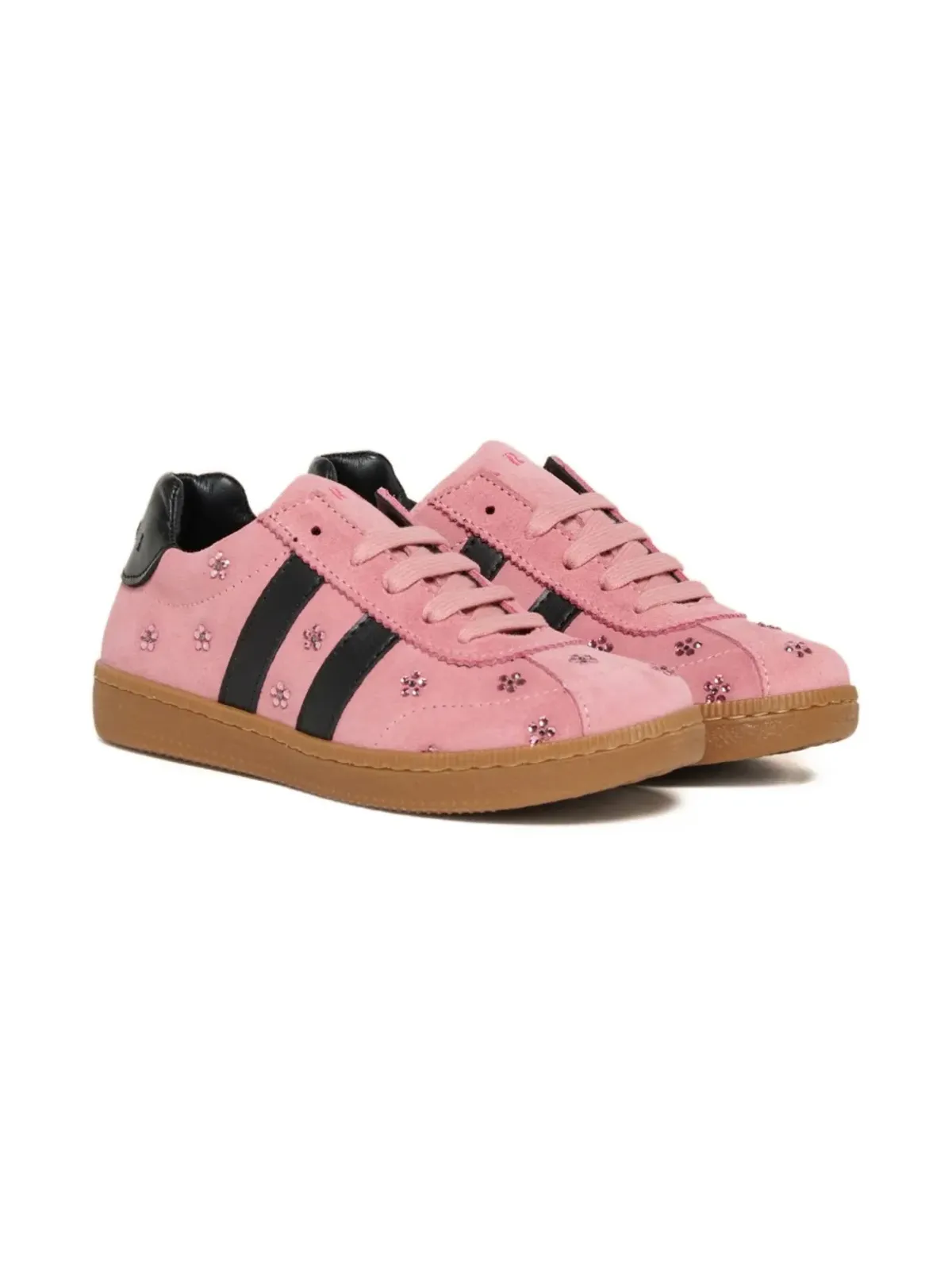 Marni Kids 花モチーフスニーカー - 画像2