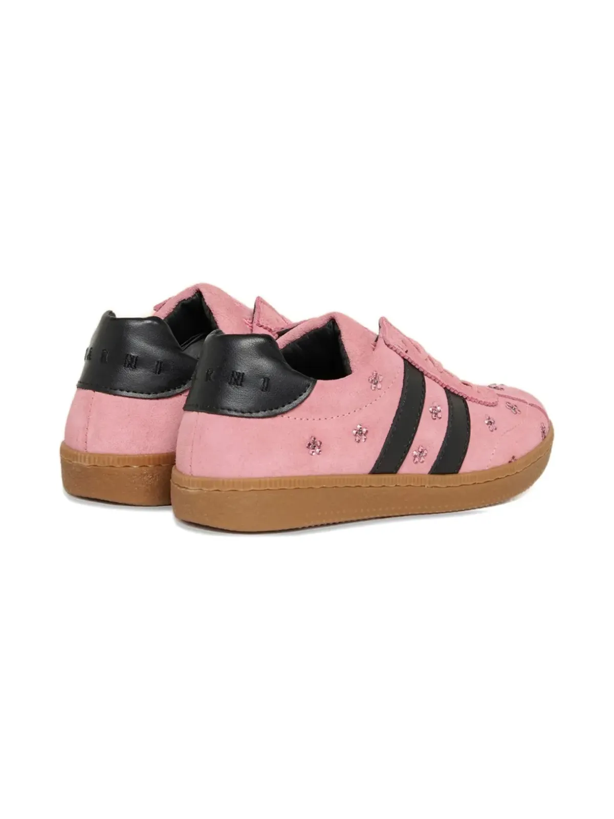 Marni Kids 花モチーフスニーカー - 画像3