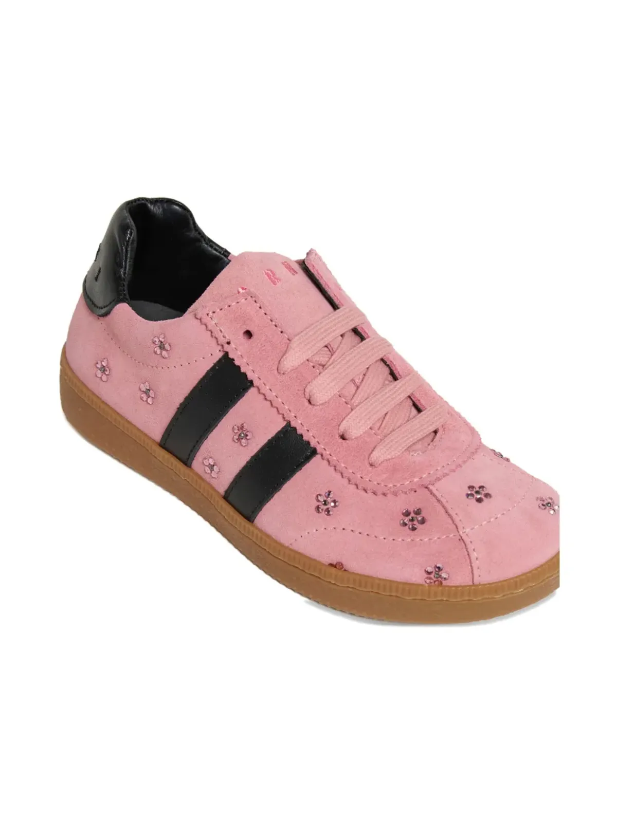 Marni Kids 花モチーフスニーカー - 画像4