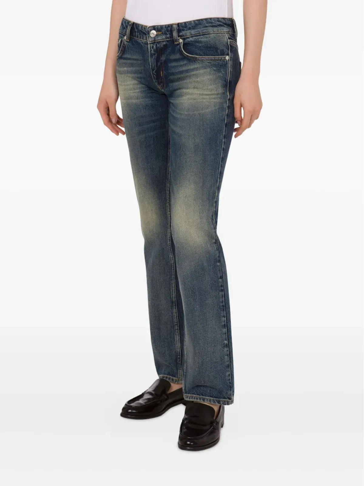 MOSCHINO JEANS デニムジーンズ（フェード加工） - 画像2
