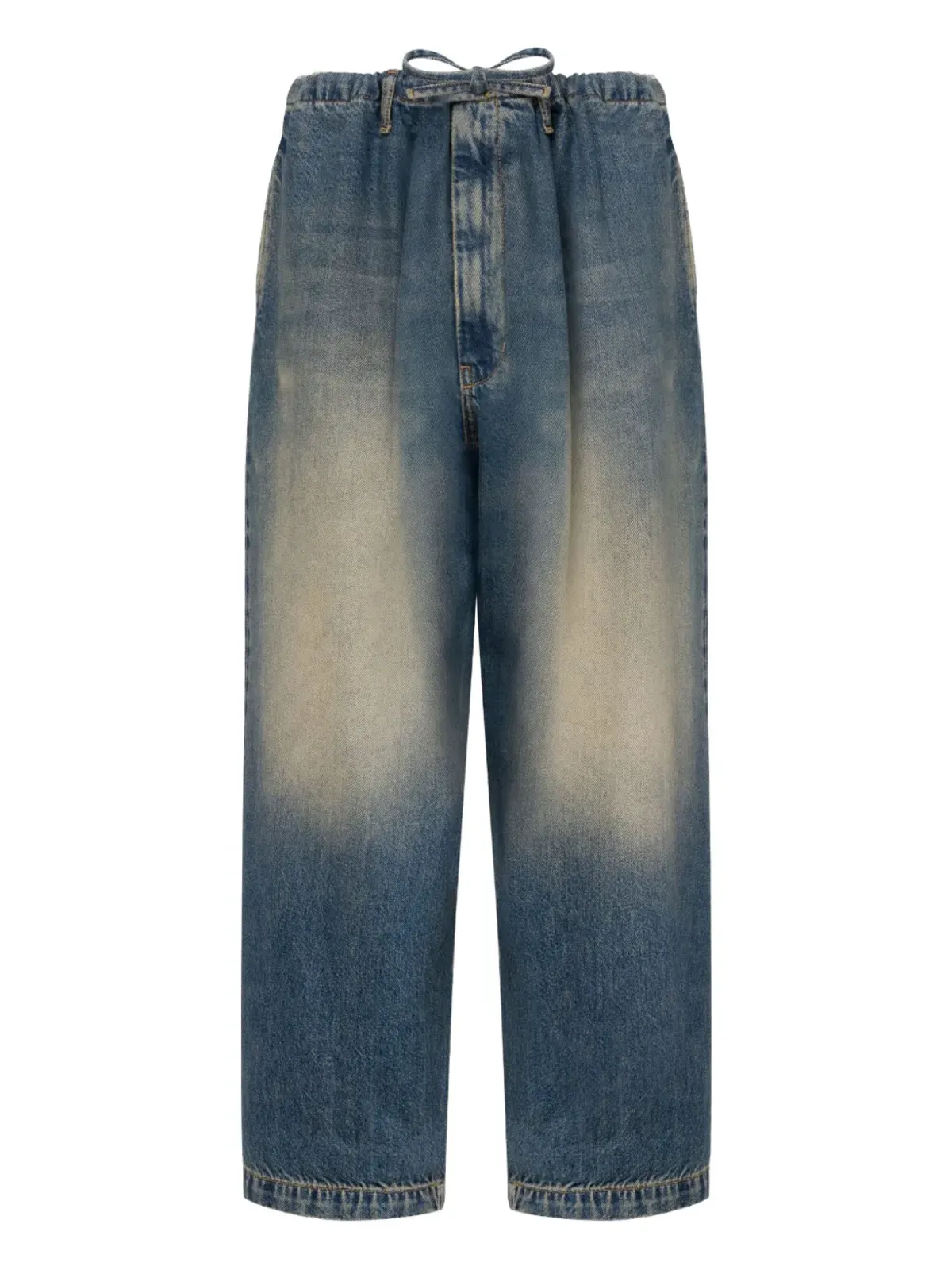 MOSCHINO JEANS ドローストリングウエストジーンズ - 画像1
