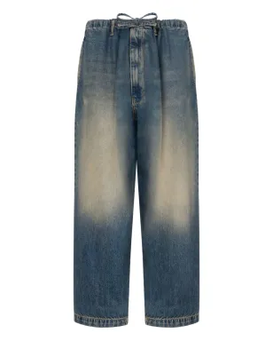 MOSCHINO JEANS ドローストリングウエストジーンズ - サムネイル1