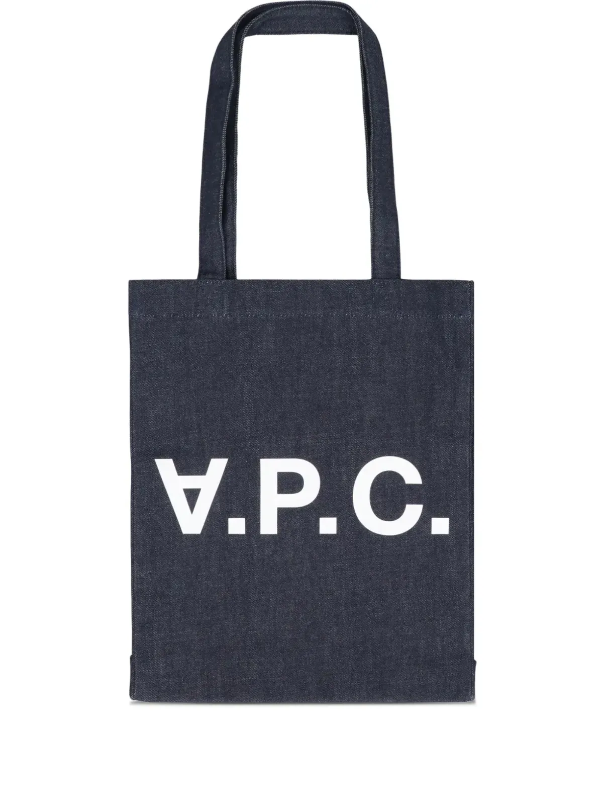 A.P.C. ロゴ Laure トートバッグ - Blue - 画像1