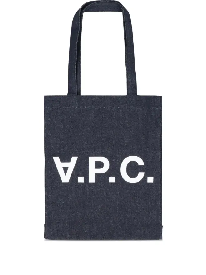 A.P.C. A.P.C. ロゴ Laure トートバッグ - Blueの商品画像