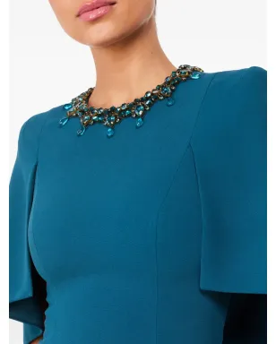 Jenny Packham Ursa エンベリッシュドネック ミディドレス - サムネイル5