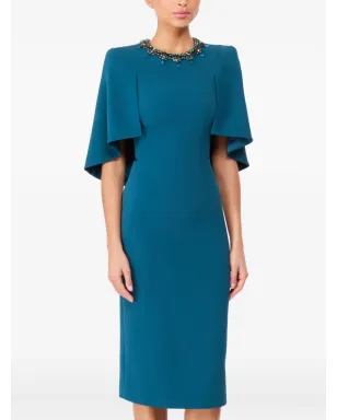Jenny Packham Ursa エンベリッシュドネック ミディドレス - サムネイル2