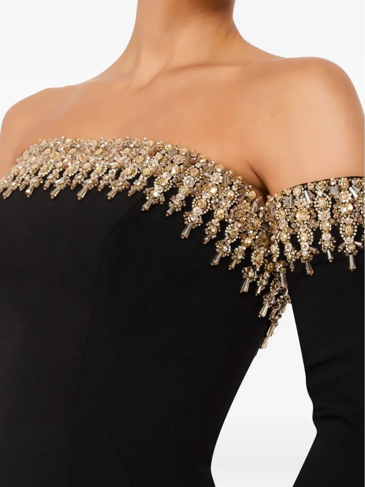 Jenny Packham Love Bubble オフショルダーミニドレス - 画像5