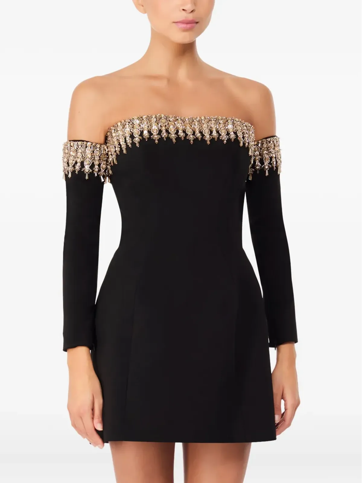 Jenny Packham Love Bubble オフショルダーミニドレス - 画像2