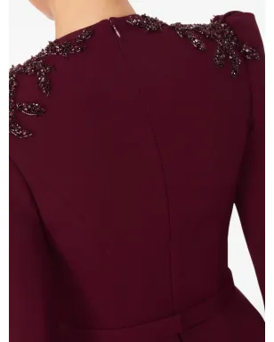 Jenny Packham セクイン装飾のVネック マキシドレス - サムネイル5