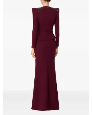Jenny Packham セクイン装飾のVネック マキシドレス - サムネイル3