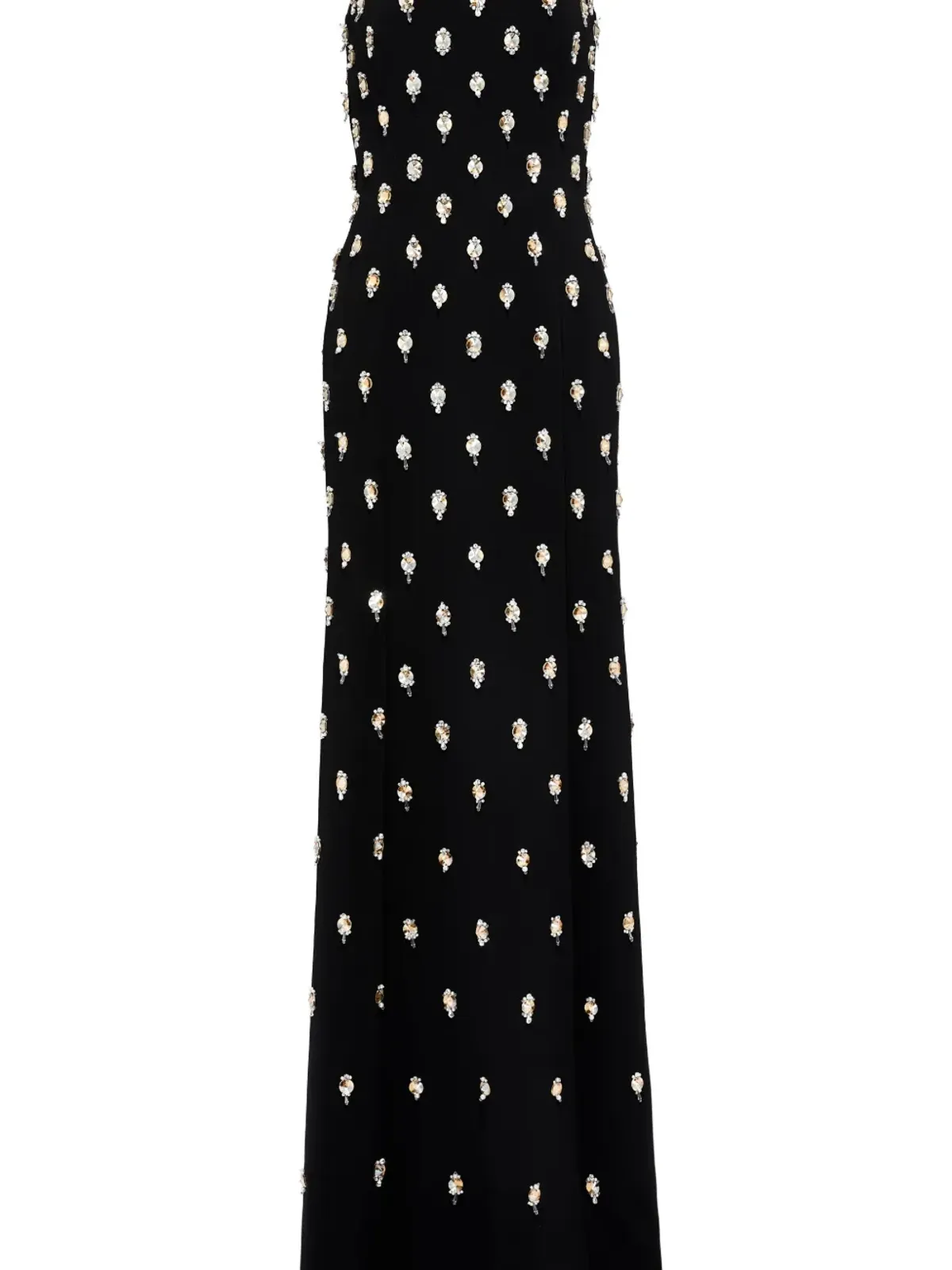 Jenny Packham 装飾付き ストラップレス マキシドレス - ブラック - 画像4