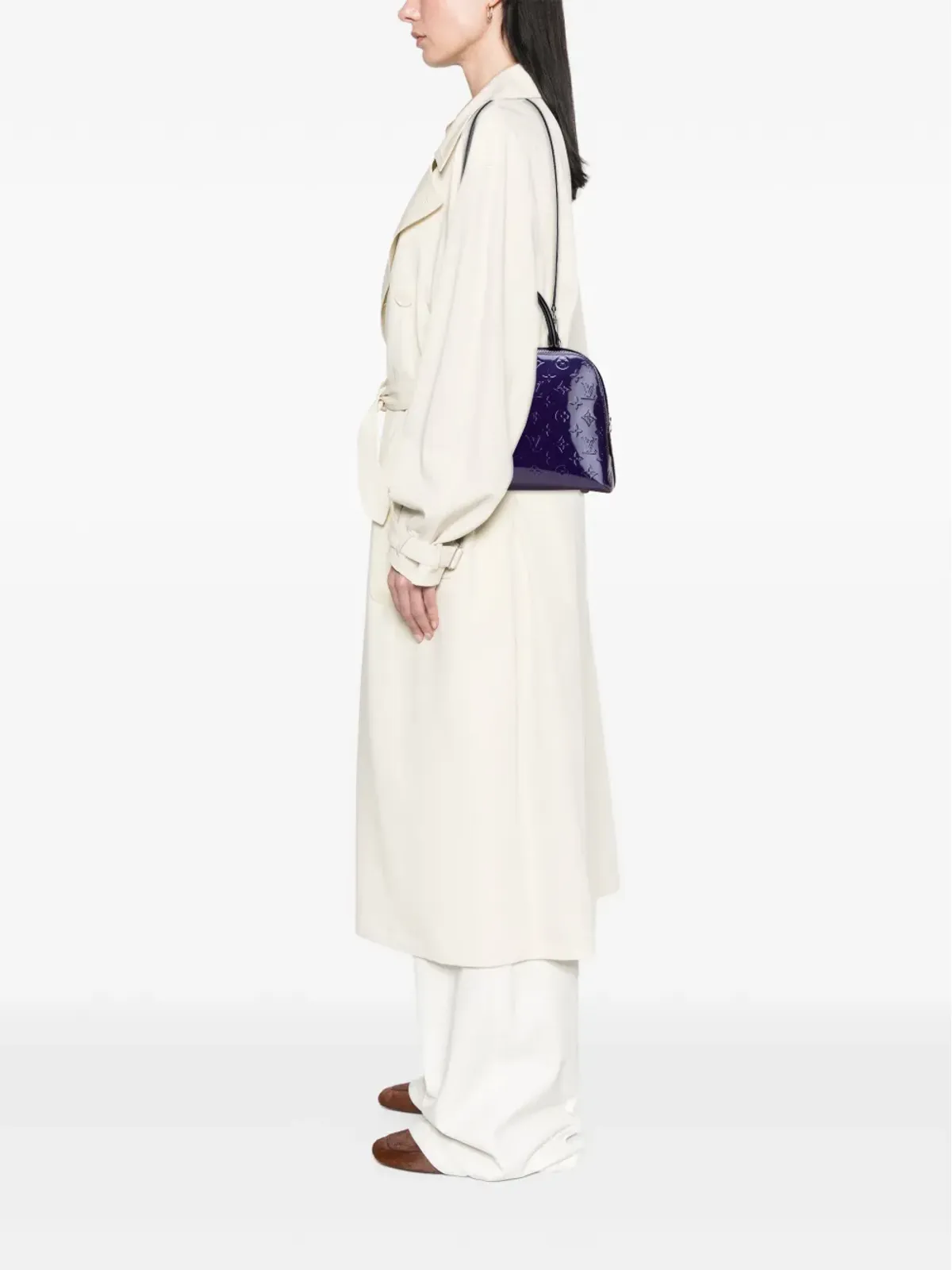 Louis Vuitton モノグラム ヴェルニス メルローズ・サッチェル - 画像2