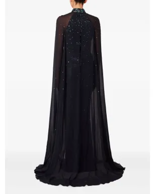 Jenny Packham Thea ケープ付きマキシドレス - サムネイル3