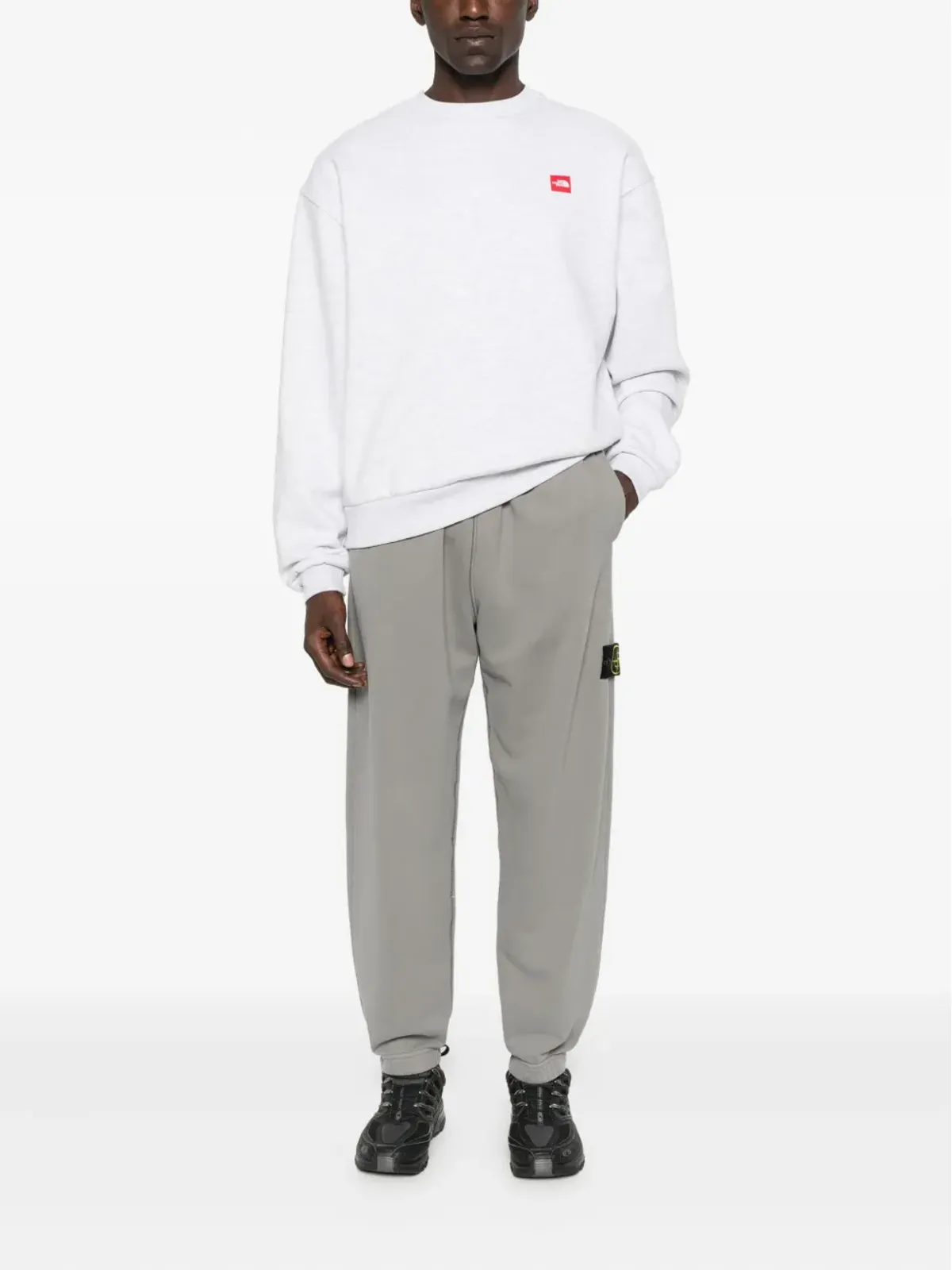 The North Face レッドボックス クルーネック スウェットシャツ - グレー - 画像2