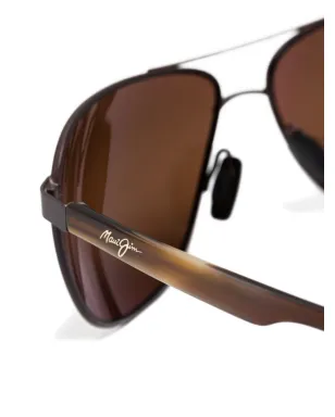 Maui Jim Castles パイロットフレーム サングラス ブラウン - サムネイル3
