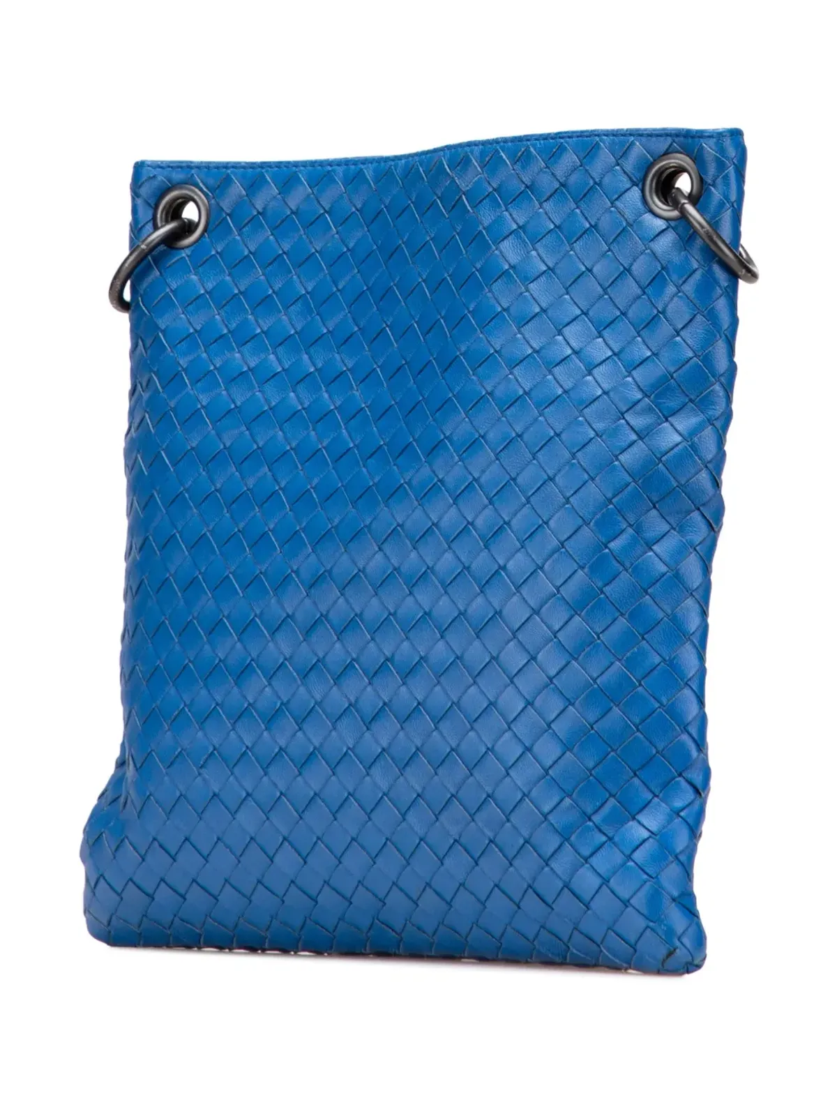 Bottega Veneta レザーイントレチャート クロスボディバッグ - 画像3