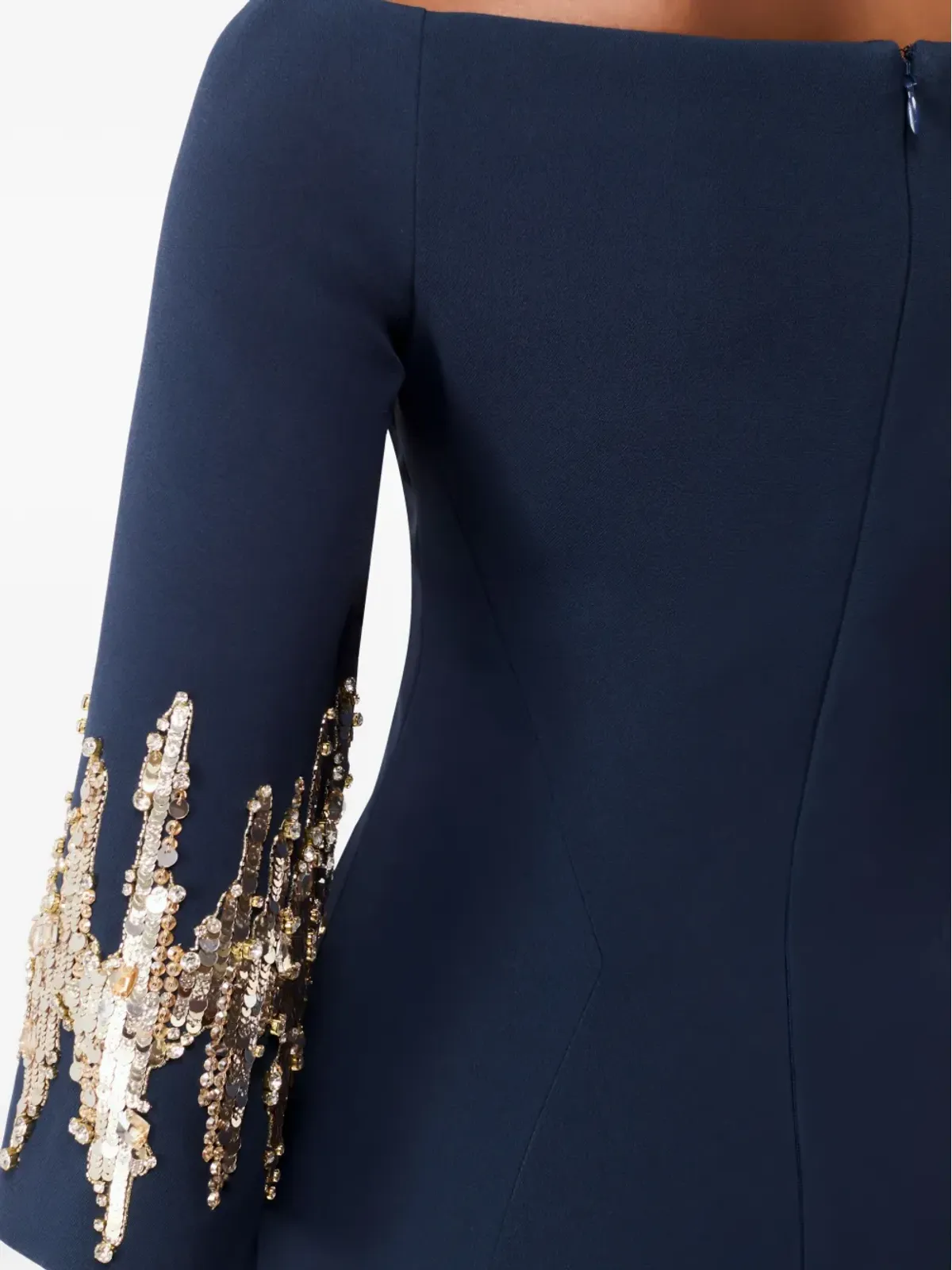 Jenny Packham Aster sequin-embellished midi dress - Blue - 画像5